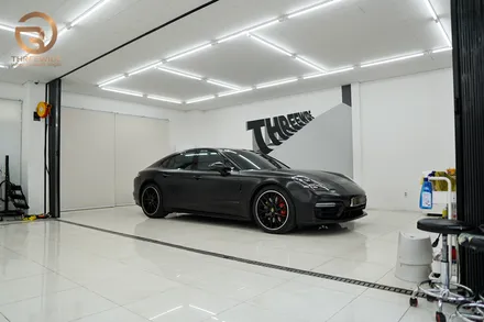 포르쉐 카이엔쿠페 이노즈텍 어반밤부 전체랩핑 / 성남,판교,분당.강남