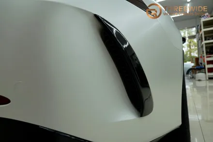 벤츠 GT63, 내 차를 완전히 다르게 만드는 방법!? (#전체랩핑 #사틴펄화이트 #3M #분당 #판교) / 성남시 수정구 시흥동