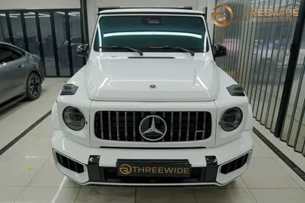 벤츠 G63 AMG, 나이트 패키지 & 실내 카본 PPF 시공기 (#스모그필름 #카본필름 #윈드쉴드 #분당 #판교) / 성남시 수정구 시흥동
