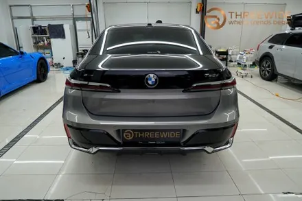 BMW 740d, 7시리즈 분당 투톤 랩핑 전문 센터 (#듀오톤랩핑 #부분랩핑 #생활보호패키지PPF#판교) / 성남시 수정구 시흥동