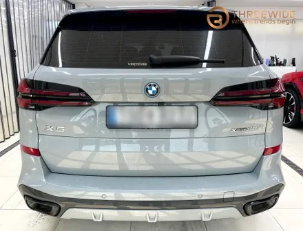 BMW X5, 사틴 그레이 & 실내 카본 전체 랩핑 시공 했어요! / 성남시 수정구 시흥동