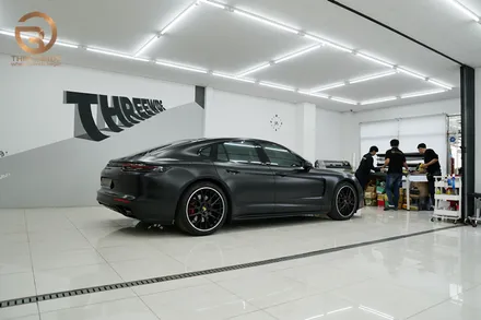 포르쉐 카이엔쿠페 이노즈텍 어반밤부 전체랩핑 / 성남,판교,분당.강남