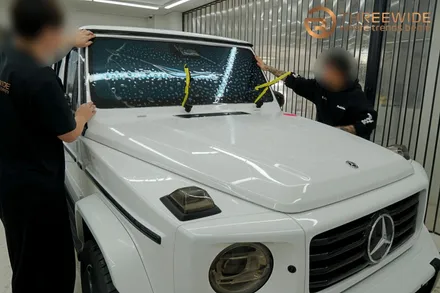 벤츠 G450d, 신형 지바겐 전문 센터! 프론트 PPF& 나이트 패키지 (#본넷 #앞범퍼 #스모그필름 #실내PPF #윈드쉴드 #분당 #판교) / 성남시 수정구 시흥동
