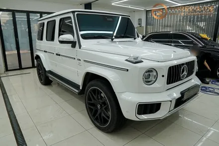 벤츠 G63 AMG, 나이트 패키지 & 실내 카본 PPF 시공기 (#스모그필름 #카본필름 #윈드쉴드 #분당 #판교) / 성남시 수정구 시흥동