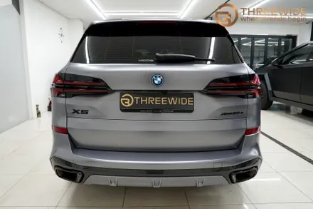 BMW X5, 사틴 그레이 & 실내 카본 전체 랩핑 시공 했어요! / 성남시 수정구 시흥동