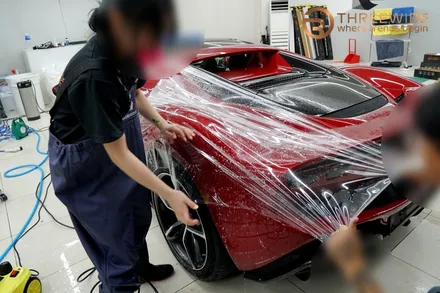 분당 페라리 랩핑 & PPF 전문 센터, 296 GTS 전체 프리미엄 PPF (#외부 #내부 #판교) / 성남시 수정구 시흥동