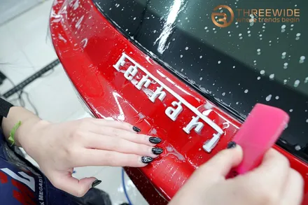 국내 유일, 분당 페라리 푸로산게 정식 1호차 전체 PPF 시공 (#카본ppf #실내ppf #판교) / 성남시 수정구 시흥동