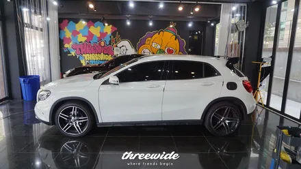벤츠 gla220 [사틴그레이 전체랩핑] / 성남시 수정구 시흥동