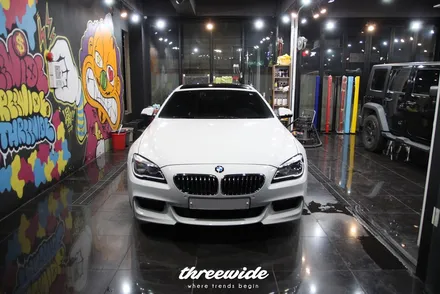 BMW 640D [사틴블랙 전체랩핑] / 성남시 수정구 시흥동