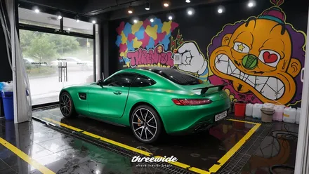 amg gts 에디션1 [사틴 그레이 전체랩핑] / 성남시 수정구 시흥동