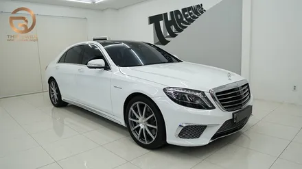 (분당 PPF) 벤츠 S65 AMG 유광 화이트 전체 랩핑 / 성남시 수정구 시흥동