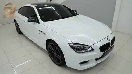 (분당 PPF) BMW 6시리즈 그란쿠페 다이아몬드 화이트 전체랩핑 / 성남,판교,분당.강남