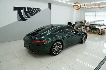 포르쉐 991(911) 고광택 PET 미드나잇그린, 기간 한정 랩핑 할인 이벤트! (#전체랩핑 #분당 #판교) / 성남시 수정구 시흥동