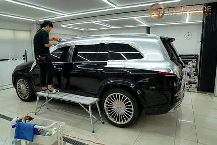 벤츠 GLS 600 마이바흐, 고광도 럭셔리 마이바흐 룩은 이렇게! (#투톤랩핑 #듀오톤랩핑 #코치라인 #분당 #판교) / 성남시 수정구 시흥동