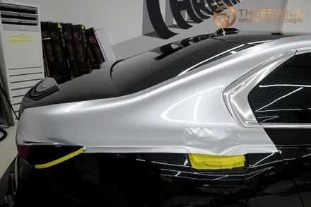 BMW i7, 실버 & 블랙 투톤 랩핑을 찾는 이유 (#분당 #판교 #코치라인) / 성남시 수정구 시흥동