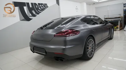 포르쉐 카이엔쿠페 이노즈텍 어반밤부 전체랩핑 / 성남,판교,분당.강남