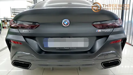 PPF 필름으로 무광 랩핑까지 한 번에? (#BMW #8시리즈 #무광PPF #윈드쉴드 #라이트필름 #분당판교)