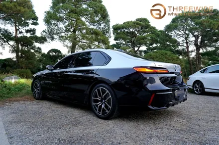 분당 BMW 740i, 일반적인 투톤 랩핑에 지친 분들을 위한 시공 (#듀오톤 #크롬죽이기 #크롬딜리트 #판교) / 성남시 수정구 시흥동