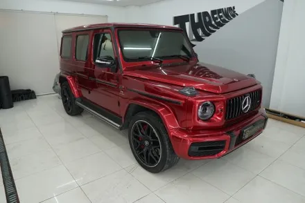 벤츠 G400D & G63AMG 도색같은 고광도 메탈릭실버로 전체랩핑 / 성남,판교,분당.강남