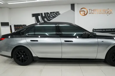 신형 BMW 7시리즈, 압도적인 포스를 느끼게 해줄 투톤 랩핑 시공! (#듀오톤랩핑 #크롬딜리트 #크롬죽이기 #코치라인 #분당 #판교) / 성남시 수정구 시흥동
