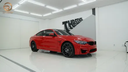 (분당 랩핑 ppf) bmw m4 전체 보호필름 시공과 윈드실드 그리고 후퍼옵틱 세라믹 틴팅 / 성남시 수정구 시흥동