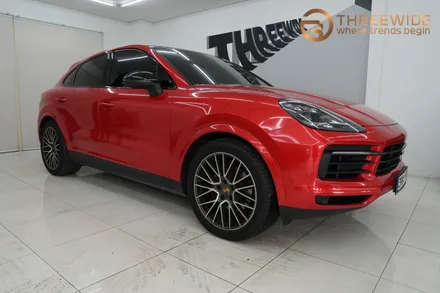 포르쉐 카이엔쿠페 이노즈텍 어반밤부 전체랩핑 / 성남,판교,분당.강남