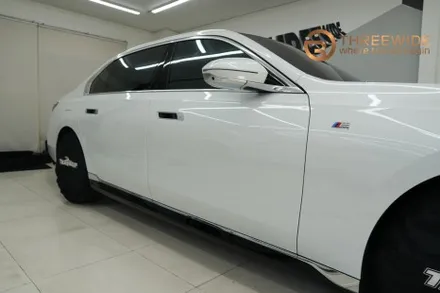 신형 BMW 7시리즈, 압도적인 포스를 느끼게 해줄 투톤 랩핑 시공! (#듀오톤랩핑 #크롬딜리트 #크롬죽이기 #코치라인 #분당 #판교) / 성남시 수정구 시흥동