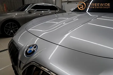 BMW i7, 실버 & 블랙 투톤 랩핑을 찾는 이유 (#분당 #판교 #코치라인) / 성남시 수정구 시흥동
