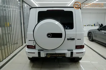 벤츠 G63 AMG, 나이트 패키지 & 실내 카본 PPF 시공기 (#스모그필름 #카본필름 #윈드쉴드 #분당 #판교) / 성남시 수정구 시흥동