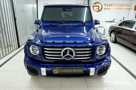 벤츠 G450d, 아이보리 고광택 랩핑부터 나이트 패키지 PPF까지 원스톱 시공! (#프론트PPF패키지 #실내카본필름 #윈드쉴드 #분당 #판교) / 성남시 수정구 시흥동