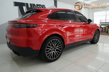 포르쉐 카이엔쿠페 이노즈텍 어반밤부 전체랩핑 / 성남,판교,분당.강남