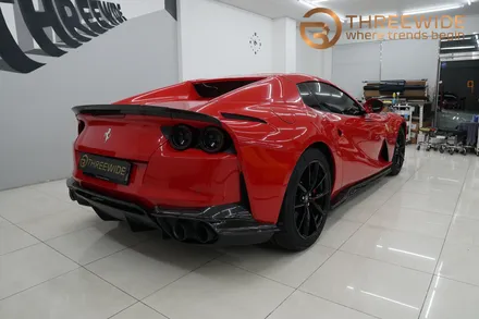 페라리 812GTS 노비텍카본 전체PPF 랩핑 / 성남,판교,분당.강남