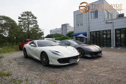 국내 1호 페라리 296 GTS 국내 상륙! 출고하자마자 쓰리와이드에서 PPF 시공 / 성남,판교,분당.강남