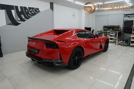 페라리 812GTS 노비텍카본 전체PPF 랩핑 / 성남,판교,분당.강남