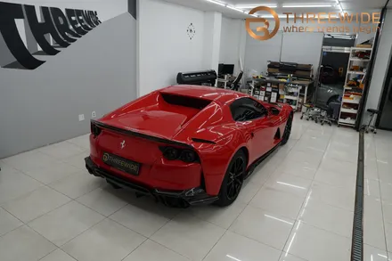 페라리 812GTS 노비텍카본 전체PPF 랩핑 / 성남,판교,분당.강남