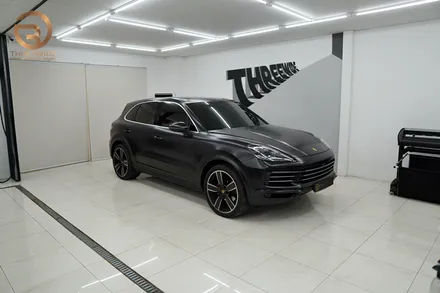 포르쉐 카이엔쿠페 이노즈텍 어반밤부 전체랩핑 / 성남,판교,분당.강남