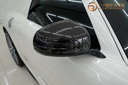 분당 벤츠 SLS, 오래된 PPF 황변이 생겼다면 이런 방법으로!? (#벤츠 #SLS #AMG #PPF제거 #광택 #분당 #판교) / 성남시 수정구 시흥동
