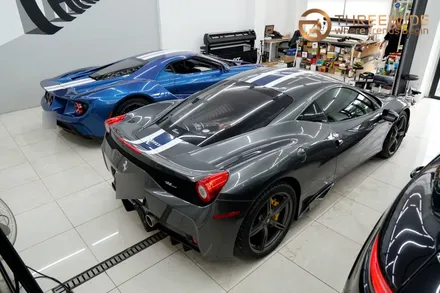 맥라렌 570S 이노즈텍 유광 화이트 랩핑 / 성남,판교,분당.강남