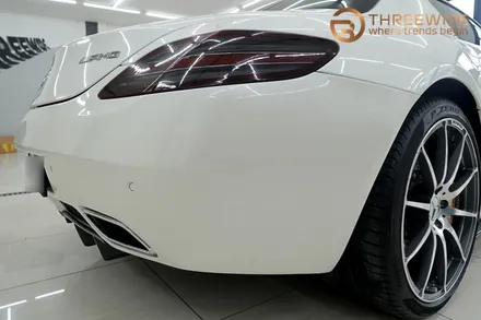 분당 벤츠 SLS, 오래된 PPF 황변이 생겼다면 이런 방법으로!? (#벤츠 #SLS #AMG #PPF제거 #광택 #분당 #판교) / 성남시 수정구 시흥동