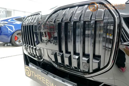 분당 BMW 740i, 일반적인 투톤 랩핑에 지친 분들을 위한 시공 (#듀오톤 #크롬죽이기 #크롬딜리트 #판교) / 성남시 수정구 시흥동