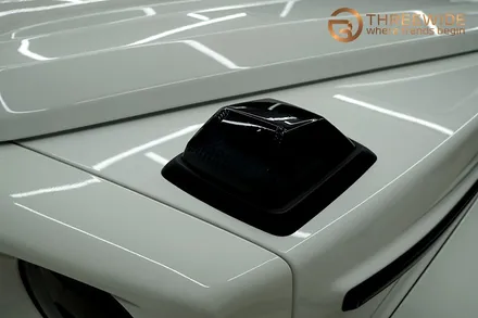 벤츠 G63 AMG, 화이트 컬러에게 가장 필요한 패키지 (#나이트패키지 #라이트필름 #크롬죽이기 #분당랩핑 #판교랩핑) / 성남시 수정구 시흥동
