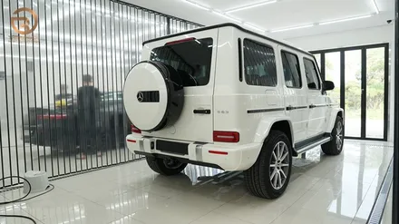 (분당 랩핑 PPF) 신형 G63 AMG 타이어커버 랩핑과 생활보호필름 시공 / 성남시 수정구 시흥동