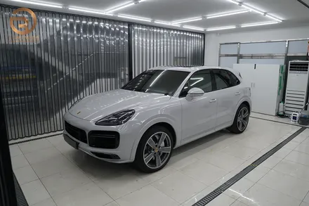 포르쉐 카이엔쿠페 이노즈텍 어반밤부 전체랩핑 / 성남,판교,분당.강남