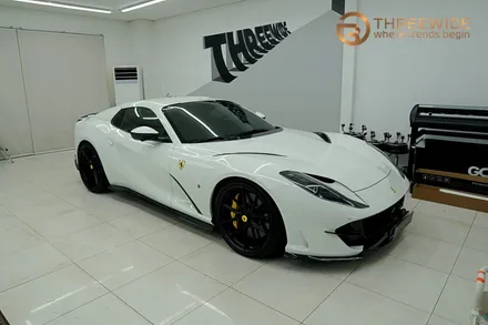 페라리 812 GTS 노비텍 전체 PPF 시공기 (#컴퓨터재단 #랩핑 #분당 #판교) / 성남시 수정구 시흥동