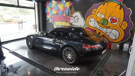 벤츠 AMG GT [사틴블랙 전체랩핑] / 성남시 수정구 시흥동