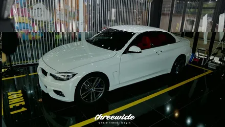BMW 430i 컨버터블 [사틴 고스트 펄 전체랩핑] / 성남시 수정구 시흥동