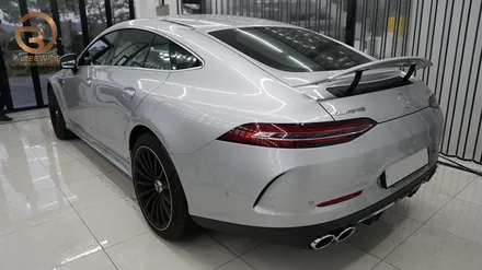 (분당 ppf) 벤츠 amg gt4door 사틴블랙 랩핑 / 성남시 수정구 시흥동