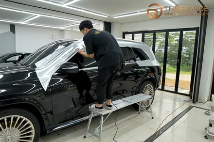 벤츠 GLS 600 마이바흐, 고광도 럭셔리 마이바흐 룩은 이렇게! (#투톤랩핑 #듀오톤랩핑 #코치라인 #분당 #판교) / 성남시 수정구 시흥동