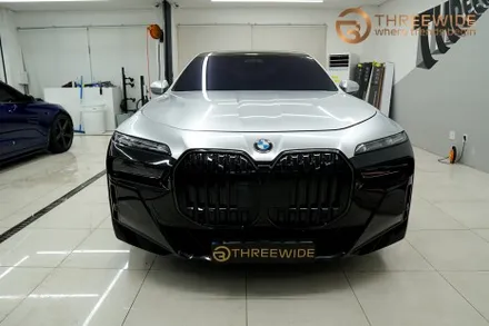 분당 BMW 740i, 일반적인 투톤 랩핑에 지친 분들을 위한 시공 (#듀오톤 #크롬죽이기 #크롬딜리트 #판교) / 성남시 수정구 시흥동