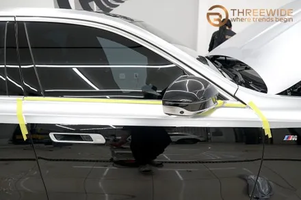 BMW i7, 실버 & 블랙 투톤 랩핑을 찾는 이유 (#분당 #판교 #코치라인) / 성남시 수정구 시흥동